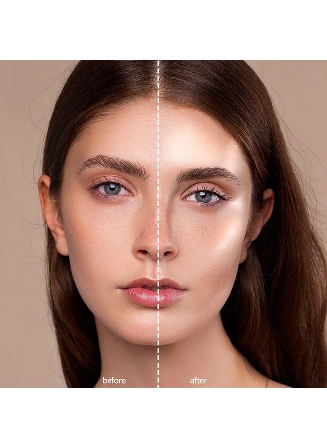 Anglicolor Liquid Highlighter Makeup Stick 3D Sparkling Effectcream Highlighter Lightweighteasy To Spreadhighlighter Makeup Long Lastingnatural Makeup Effect (01 Spotlight)  - Image 3