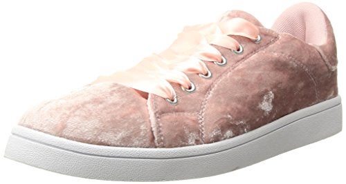 Sugar Women's Ginger Fashion Sneaker, Blush Velvet, 6 M US - Image 2