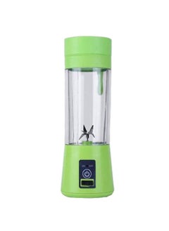 Hand-held Portable Juicer, Electric Juicer, Smoothie Machine, Blender, Small Juice Cup, Four Colors Available (Color : Green)