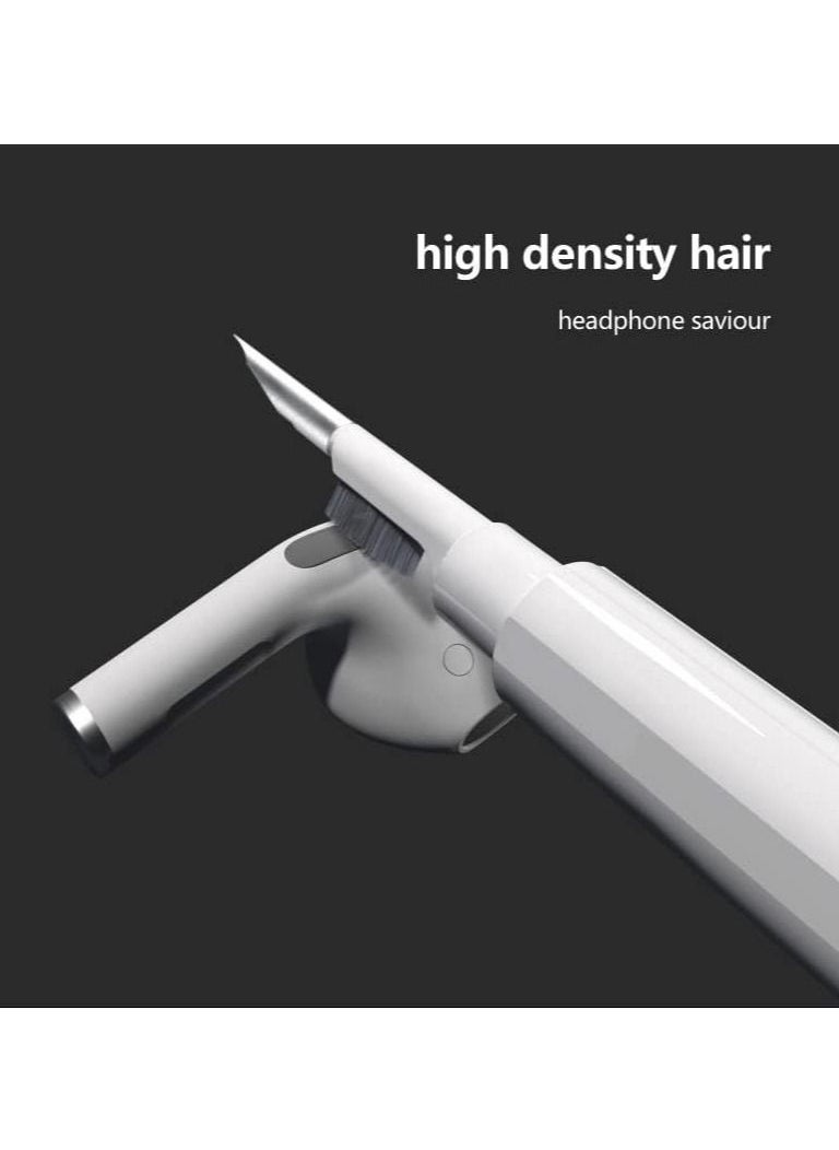 ELTRAZONE Cleaner Kit for Airpods Pro 1 2 Multi-Function Cleaning Pen Soft Brush for Bluetooth Earphones Case, Wireless Earphones, Wireless Earbuds Cleaning Tools for Huawei Samsung MI Earbuds-White - Image 2