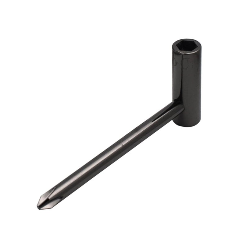 3 Pcs Guitar Truss Rod Wrench Tool Neck Adjustment Wrench Black 8x3cm - Image 5