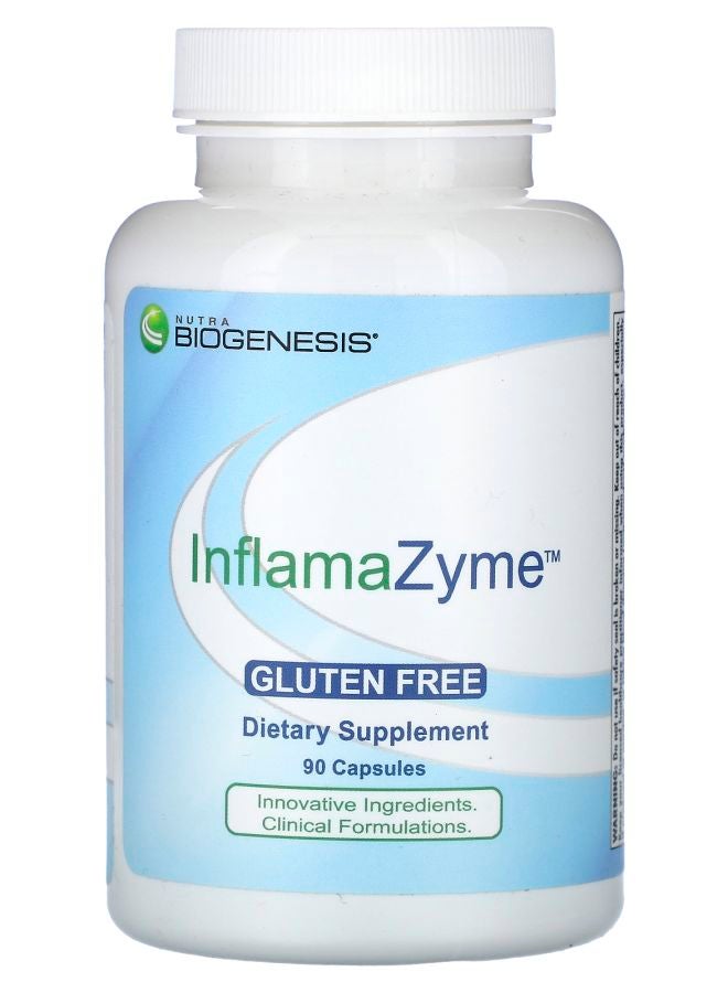 Nutra BioGenesis InflamaZyme 90 Capsules