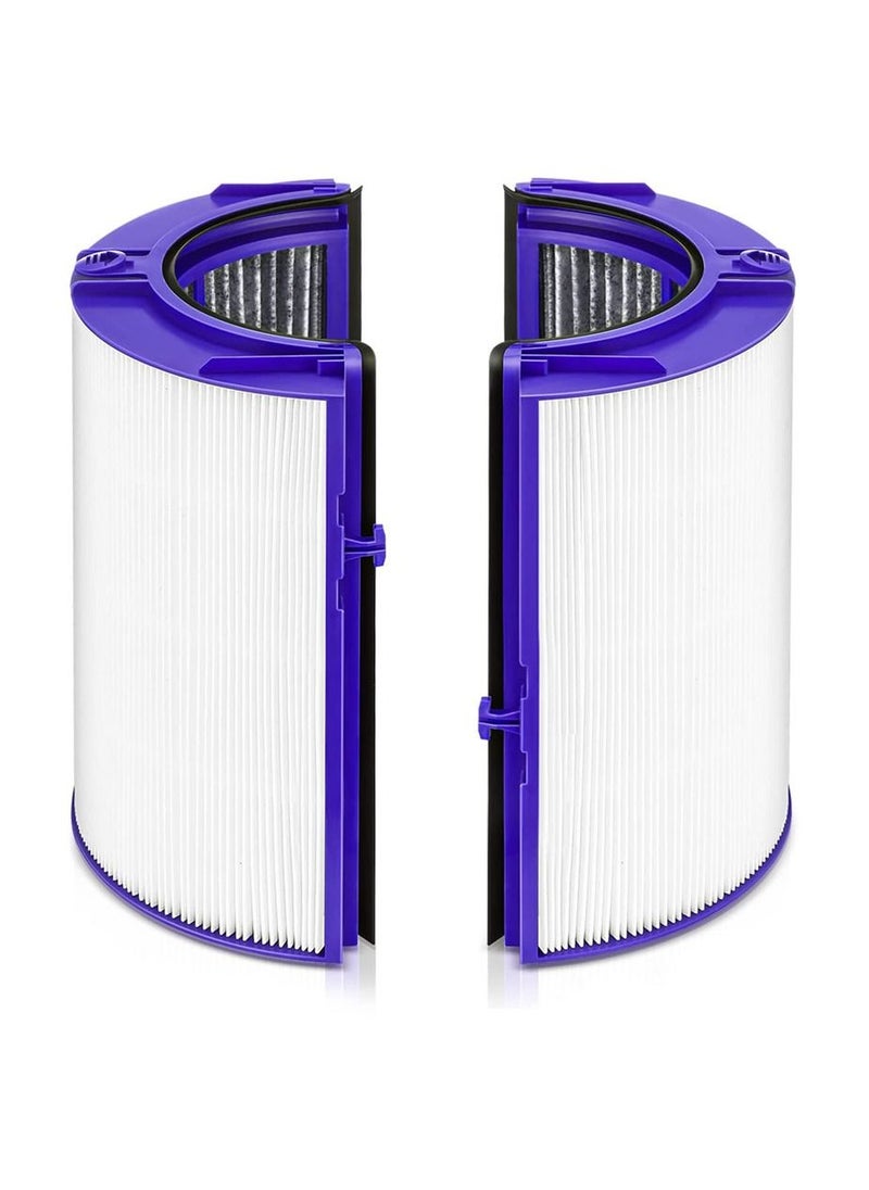 Genetic - Replacement Hepa Filter Compatible with Dyson HP06 TP06 HP07 TP07 HP09 TP09 Air Purifier True HEPA+Carbon Filter Set - Image 1