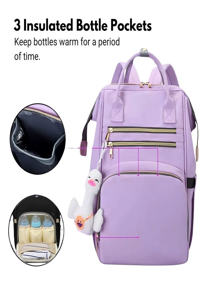 OBABY Baby Diaper Bag spacious/multi-pocket/diaper backpack/fashionable/waterproof/large capacity/durable/Maternity Backpack Cum Tote bag Spacious to Easily Organise Baby Essentials. - Image 4