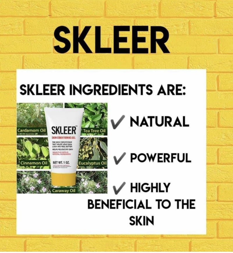 SKLEER Put simply For better looking skin naturally use SKLEER 75ml25oz - Image 3