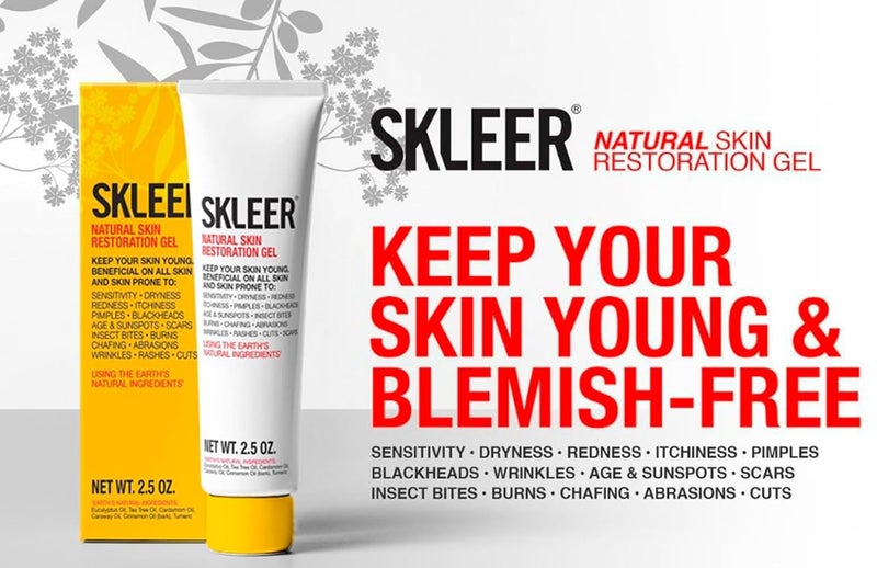 SKLEER Put simply For better looking skin naturally use SKLEER 75ml25oz - Image 4