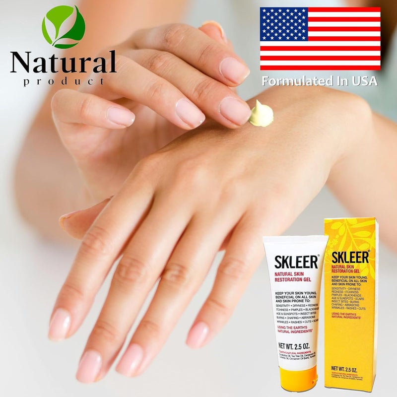 SKLEER Put simply For better looking skin naturally use SKLEER 75ml25oz - Image 2
