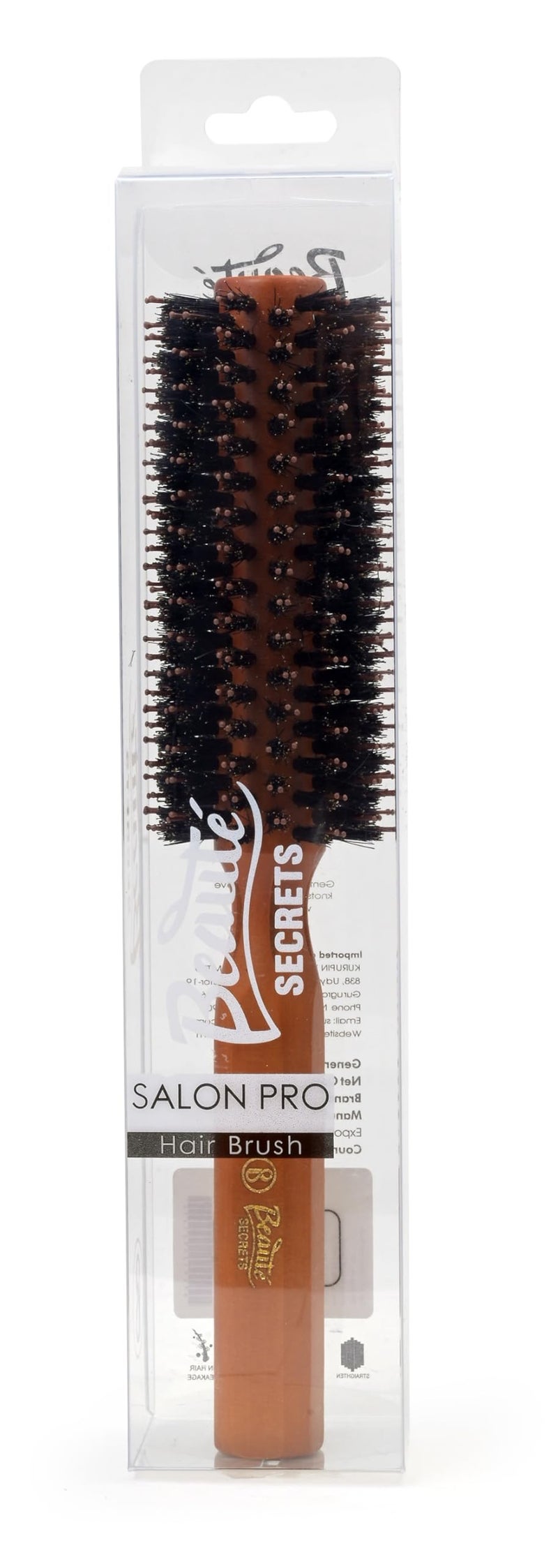 Beauté Secrets Professional Round Brush for Blow Drying Ceramic Ion Thermal Barrel Brush for Precise Styling and Maximum Volume - Lightweight Round Hair Brush for Manageable Hair - Image 4