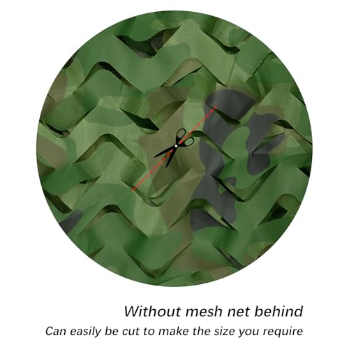 LOOGU Camo Netting, Camouflage Net Blinds Great for Sunshade Camping Shooting Hunting - Image 2