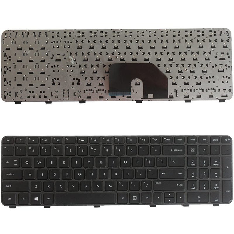 WISTAR Laptop Keyboard Compatible for HP Pavilion DV6-6000 DV6-6100 DV6-6200 dv6t-6000 dv6-6010e dv6-6032eo CTO dv6t-6b00 CTO Series, V122630BS1 634139-001 633890-001 633890-201 - Image 4