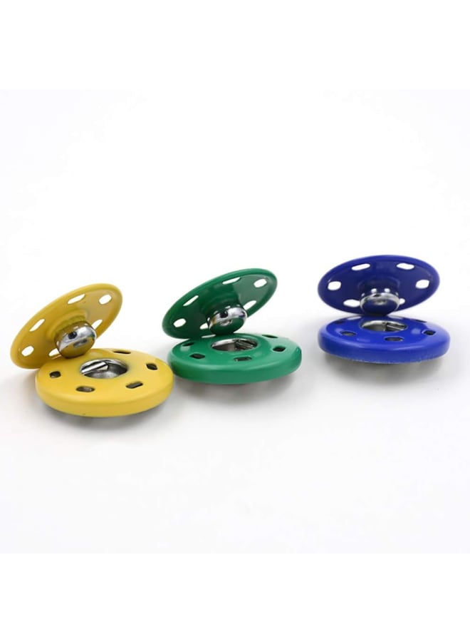 50 Sets Sew-on Snap Buttons Metal Snaps Fastener Button Sewing Press Buttons for Clothing, Coats, Jackets, Sweaters, Cardigan, Shawls, Pants, Crafts, Gold  - Image 4