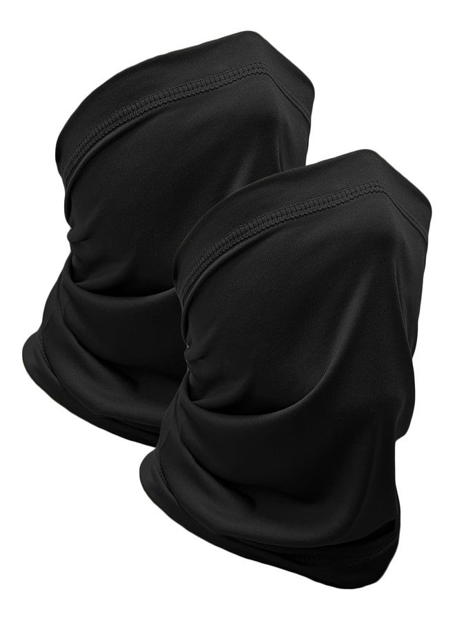 WOXVM 2 Pack Neck Gaiter Face Mask Breathable Sun Cooling Balaclava Versatile Bandana Tube Neck Scarf Gator Face Cover Summer UV Protection Headwear for Men Women Outdoor Sports - Image 1