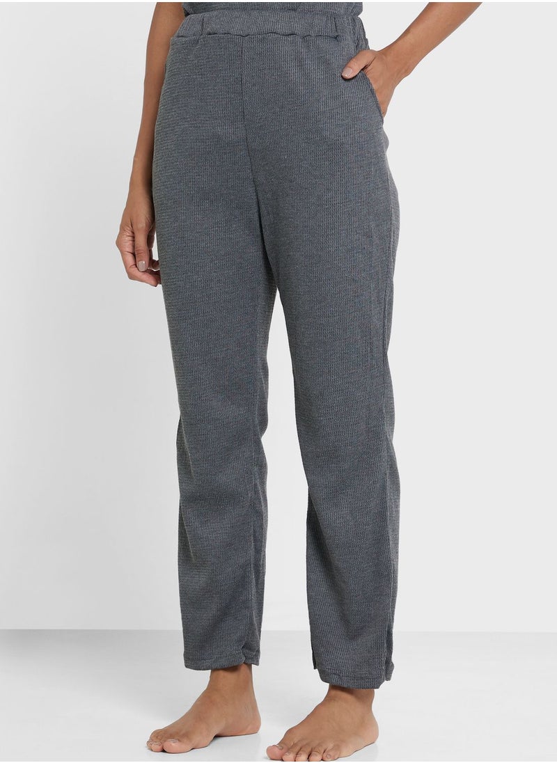 Ginger - Textured Detail Pyjama Set - Image 1