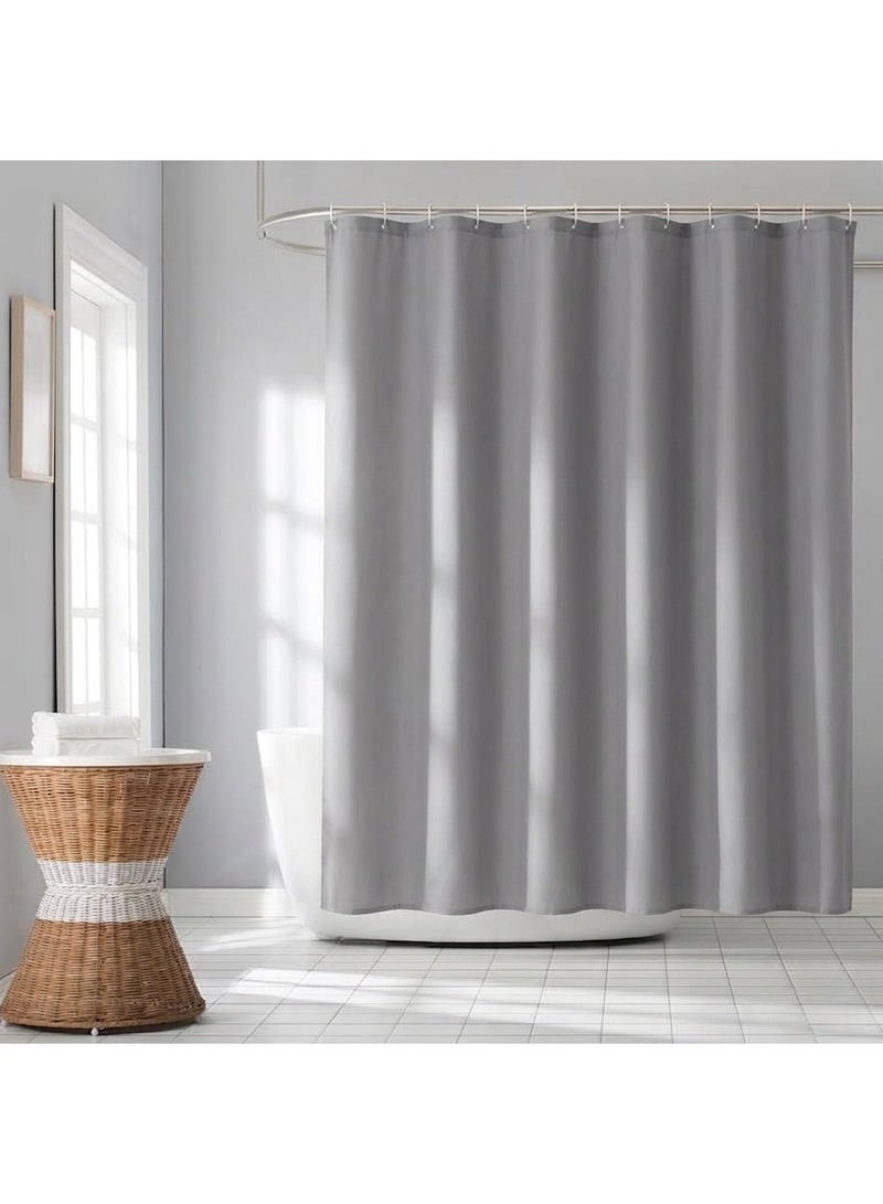 Waterproof Shower Curtain With 12 Hooks 180*180CM Diffrent Patterns - Image 1
