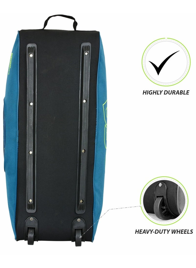 DSC Condor Motion Wheelie Cricket Kit Bag | Polyester Material for Men and Boys | Highly Durable and Premium Quality | Shock Resistant with Excellent Absorption  - Image 5