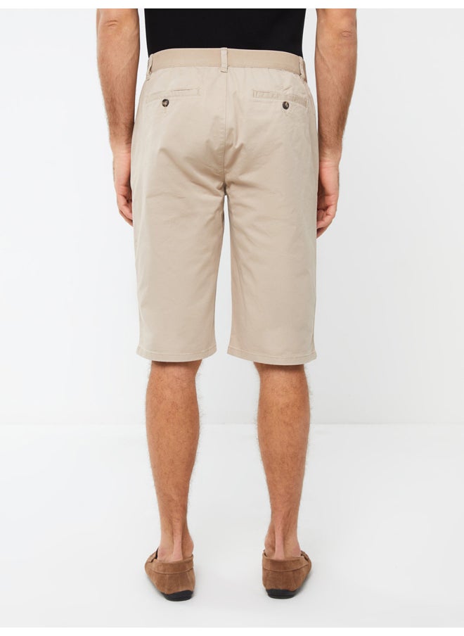 LC WAIKIKI - Comfort Fit Gabardine Men's Bermuda Shorts - Image 1