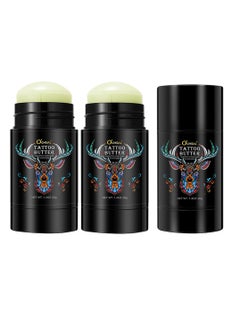 OCHEAL 2 PCS Tattoo Aftercare Butter Balm,Tattoo Balm for Old & New Tattoo Moisturizer Healing Brightener for Color Enhance, Natural Organic Tattoo Cream, Daily Tattoo Care Moisturizer  - Image 1