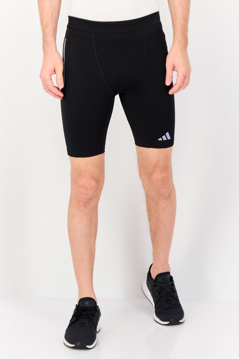 Adidas Men Sportswear Fit Running Shorts, Black - Image 1