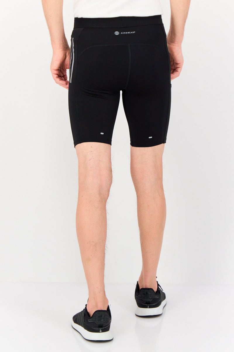 Adidas Men Sportswear Fit Running Shorts, Black - Image 3
