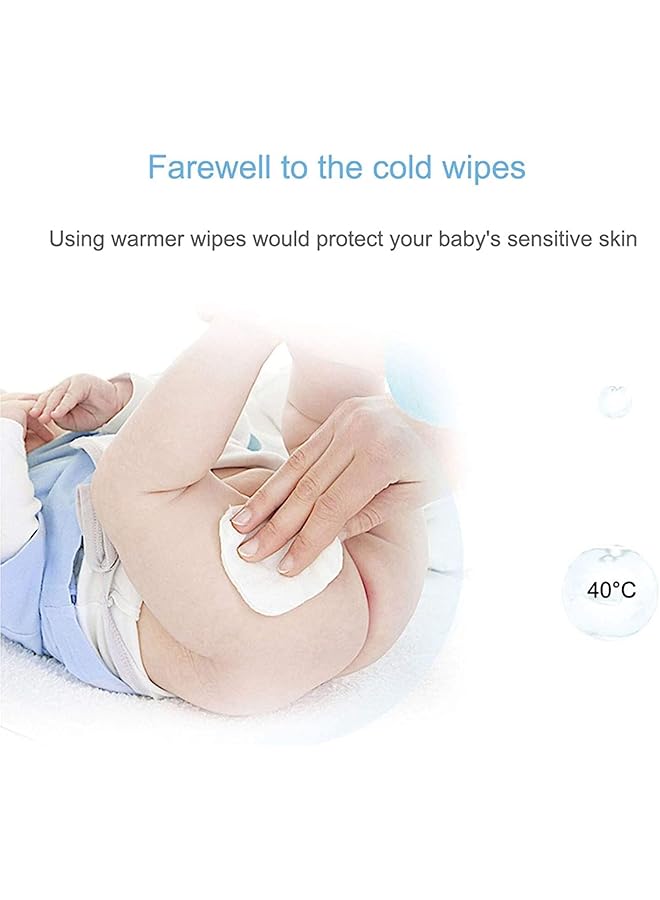 KASTWAVE Usb Baby Wipe Warmer 5V Portable Usb Baby Infant Wet Wipes Warmer Bag Wet Wipes Container Box For Travel And On The Go Newborn Essentials Baby Must Haves Stuff - Image 2