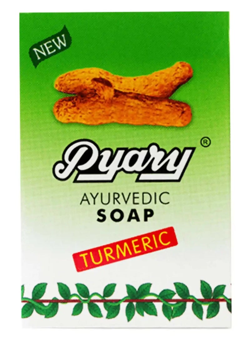 Pyary soap Turmeric - 75 gm -4 piece - Image 3
