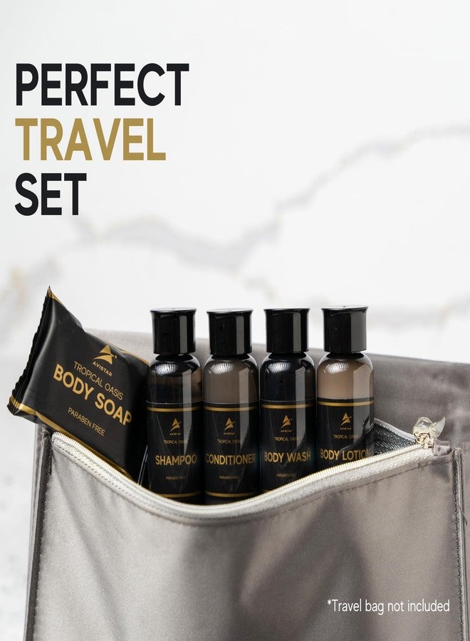 Avistar 80 Piece Set Hotel Guest Soaps for Bathroom, Travel Size Bulk AirBnB Toiletries Set, Supplies for Guests, 20 Pack w/ 20 Shampoo 20 Conditioner 20 Body Wash 20 Lotion - Image 4