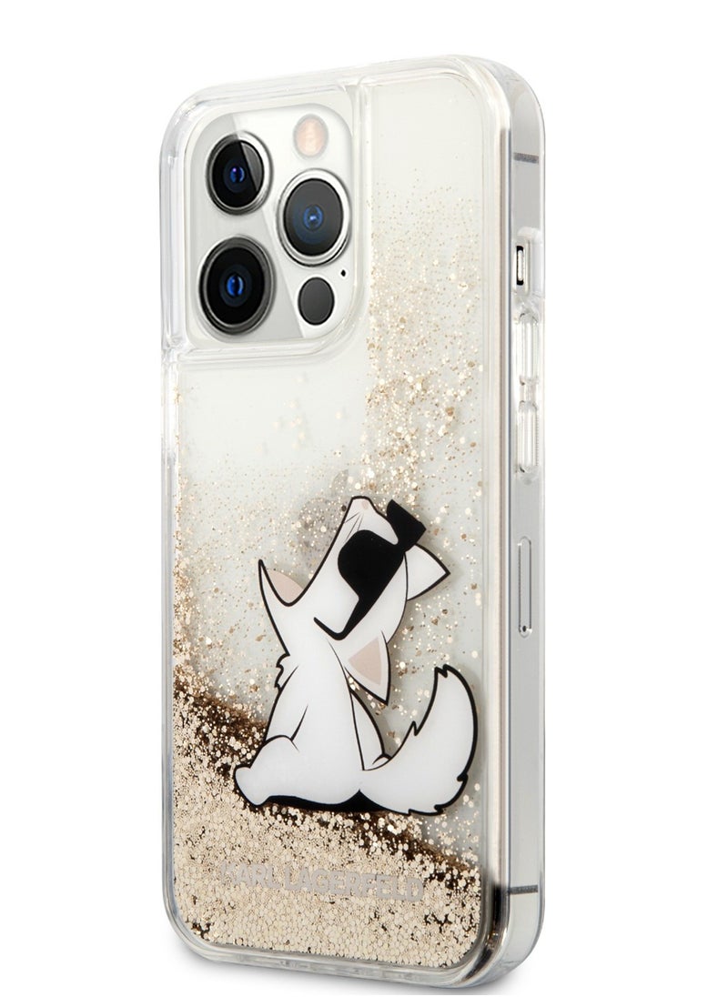 iPhone 13 Pro Case 6.1inch Liquid Glitter Back Cover Choupette Fun / Drop Protection & Shock Absorption Suitable with Wireless Chargers Officially Licensed Gold - pzsku/ZD5A6E9ED70694671A592Z/45/_/1719319134/d1e86bd6-3d7b-49c5-8cce-09d65bd3adbb