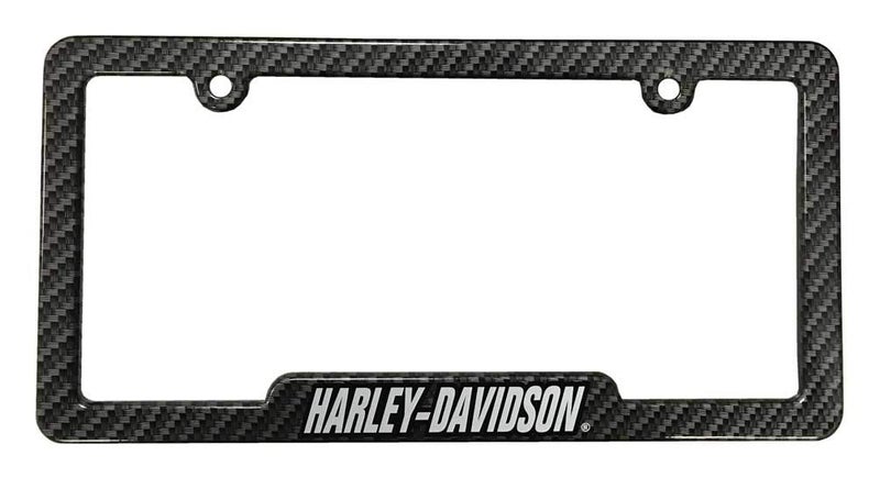 HARLEY DAVIDSON Harley-Davidson Carbon Fiber Look H-D Metal License Plate Frame CG42575 - Image 4