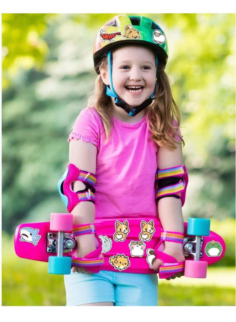 كابتن تيك 100 Pcs Animal Stickers for Kids, Water Bottle Stickers Waterproof Vinyl Hydroflask Phone Skateboard Laptop Stickers, Aesthetic Sticker Packs for Girls Teens - Image 5