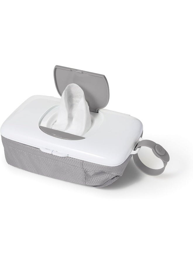 OXO Oxo Tot On-The-Go Wipes Dispenser With Diaper Pouch, Gray  - Image 2