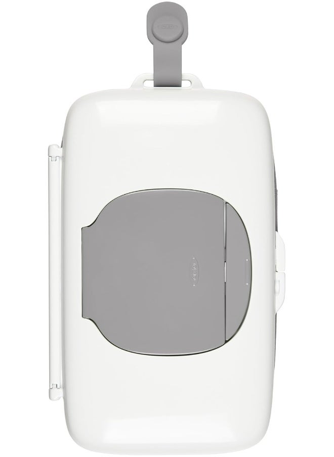 Oxo Tot On-The-Go Wipes Dispenser With Diaper Pouch, Gray