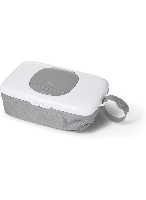 Oxo Tot On-The-Go Wipes Dispenser With Diaper Pouch, Gray