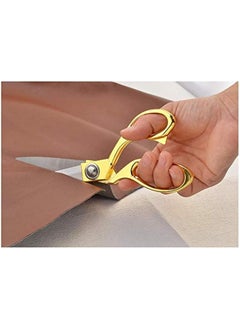 Cool Baby Tailor Scissors Professional 10.5 Inch Gold Stainless Steel Professional Shears Heavy Duty  - Image 1