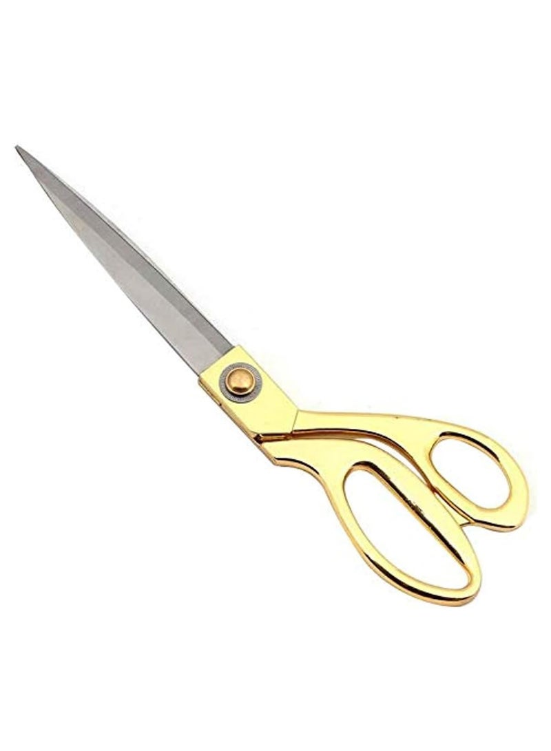 Tailor Scissors Professional 10.5 Inch Gold Stainless Steel Professional Shears Heavy Duty