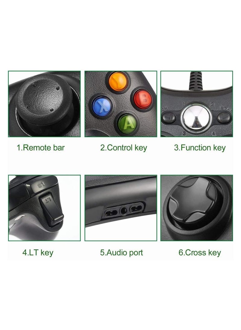 Beauenty Wired Controller Gamepad  for Xbox360 Xbox 360 Slim and PC Windows 7,8,10 - Image 4