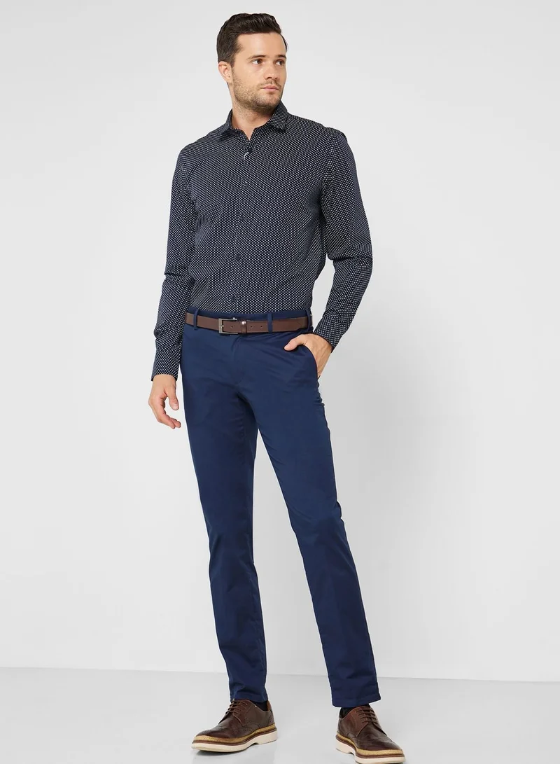 Robert Wood Long Sleeve Shirts