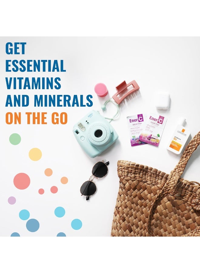 Ener-C مشروب فيتامينات متعددة بنكهة فاكهة العاطفة خالي من السكر - دعم المناعة الطبيعية مع مساحيق عصير الفاكهة الحقيقية - نباتي وخالي من الجلوتين - 30 حبة - Image 5