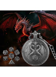 NIBEMINENT Vintage Metal Analog Pocket Watch Unisex Casual Style  - Image 1