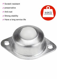 SYOSI 8Pack Roller Ball Transfer Bearings Wheel Universal Castor Balls with Nylon Used for Stand Equipment and Transmission System 44lbs Load Capacity  - Image 3