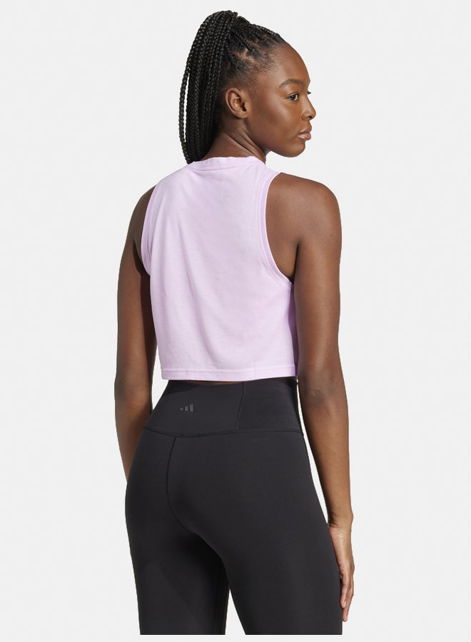 Adidas workout essentials boxy women's tank top  - Image 4