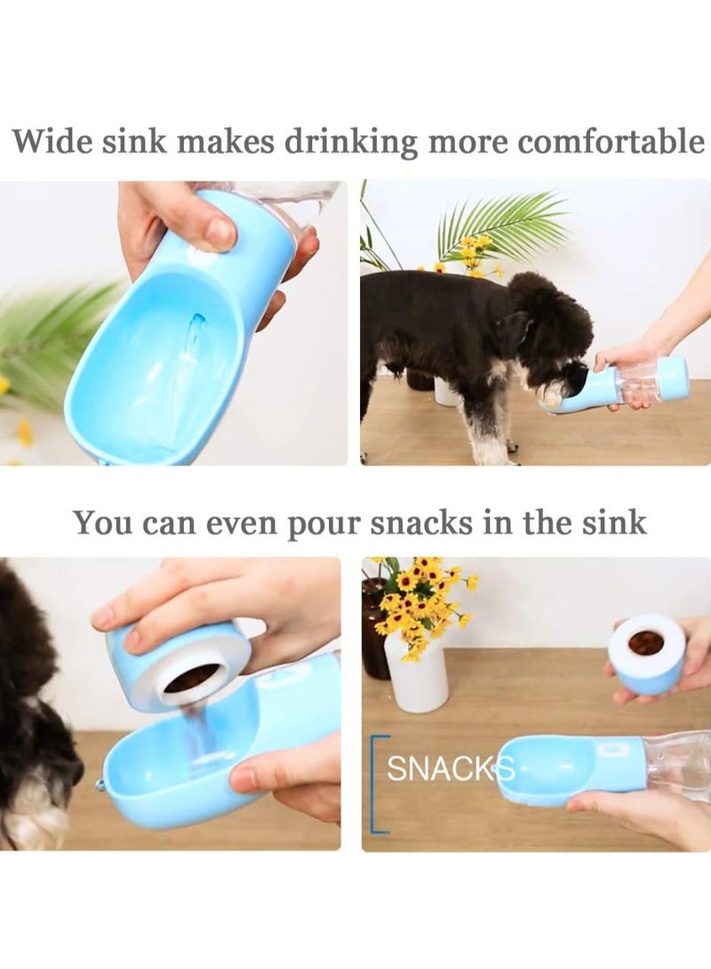 Portable Pet Water & Food Dispenser - Leakproof, Bpa-Free Plastic Dog Travel Cup For Walks And Outdoor Activities - Image 3