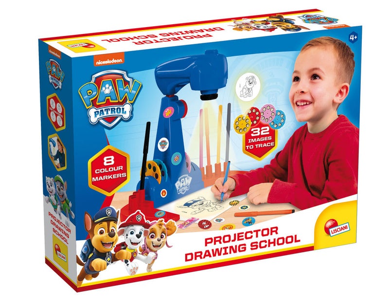 LISCIANI PAW PATROL PROJECTOR DRAWING SCHOOL 104710
