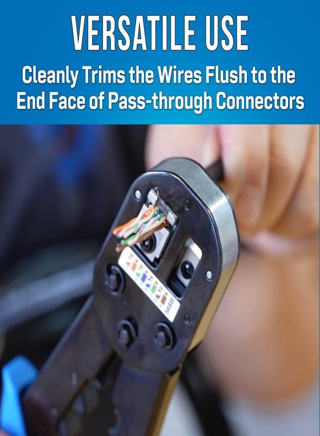 جونارد تولز مكبس UC-4511 RJ45 وRJ11/12 المعياري من Jonard Tools مع فتحات تثبيت طرفية - Image 3