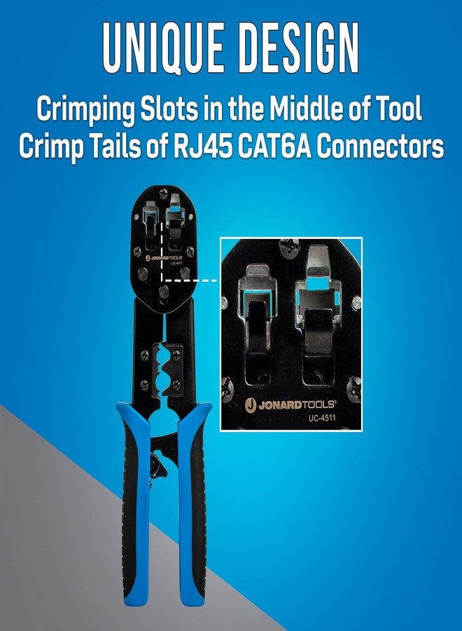 جونارد تولز مكبس UC-4511 RJ45 وRJ11/12 المعياري من Jonard Tools مع فتحات تثبيت طرفية - Image 4