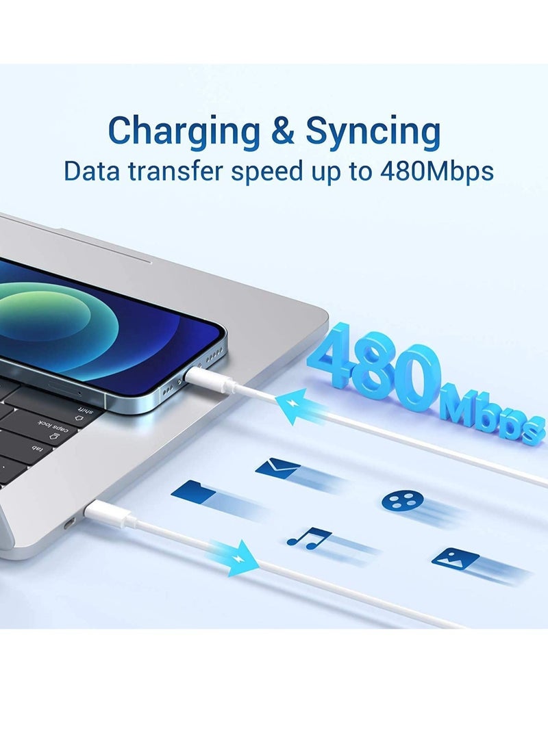 ELTRAZONE - [Apple MFi Certified] USB-C to Lightning Cable 20W, Stuffcool 2 Pack 6.6FT Power Delivery Fast Charging Data Sync Type C PD Quick Charger Compatible with iPhone 12/12 Pro/11/XS/XR/X 8/iPad - Image 1