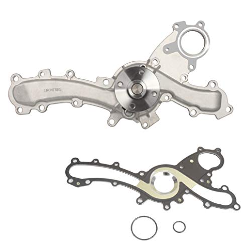 IRONTREE AW6047 Professional Water Pump Kit with Gasket Compatible with 2005-2018 Toyota Avalon Camry Highlander Venza RAV4 Sienna, 2007-2018 Lexus ES350 RX350 RX450H, 3.5L V6 Engine, OE Replacement - Image 1