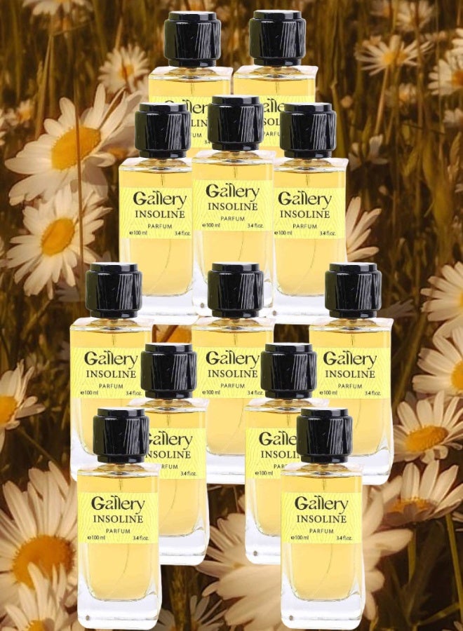 Gallery 12 Pieces Gallery Insoline Perfume 100ML - Image 1