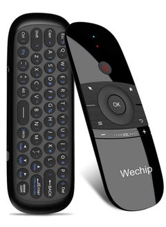 W1 Wireless 2.4G Air Mouse & Keyboard Remote Control Infrared Remote Learning 6-axis Motion Sense w/USB Receiver for Smart TV android TV BOX Laptop PC