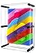 Sharkwill 3D Pin Art Intellectual Fun Toy Rainbow Plastic Pin Art Palm Board Push Pin Toy Pink 6x8Inches - Image 4