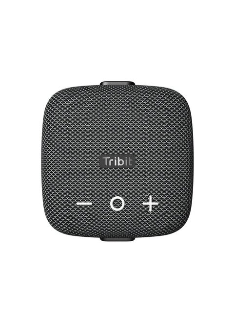 Tribit StormBox Micro 2 Portable Bluetooth Speaker: 90dB Loud Sound Deep Bass IP67 Waterproof Built-in Strap BT 5.3 Small Speaker, 12H Playtime for Outdoor/Camping/Biking, 120ft Bluetooth Range(Black)